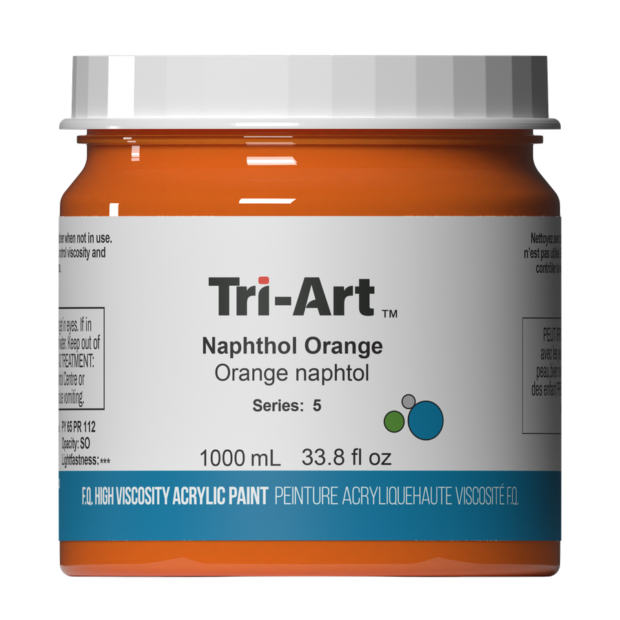 Tri-Art High Viscosity - Naphthol Orange 1000mL