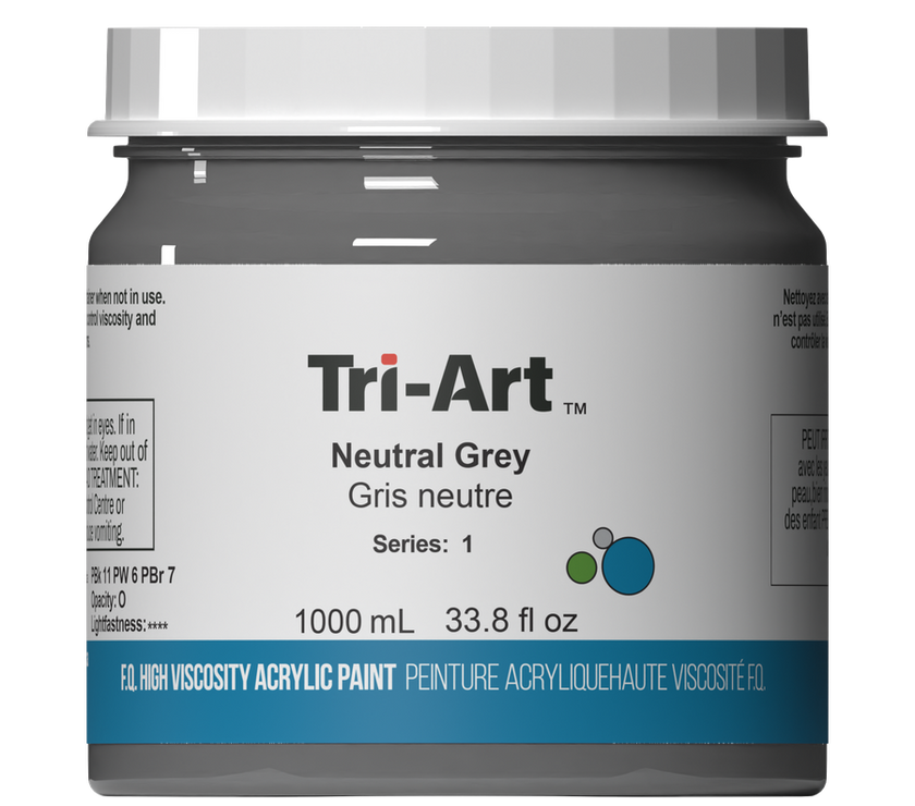 Tri-Art High Viscosity - Neutral Grey - Art Noise