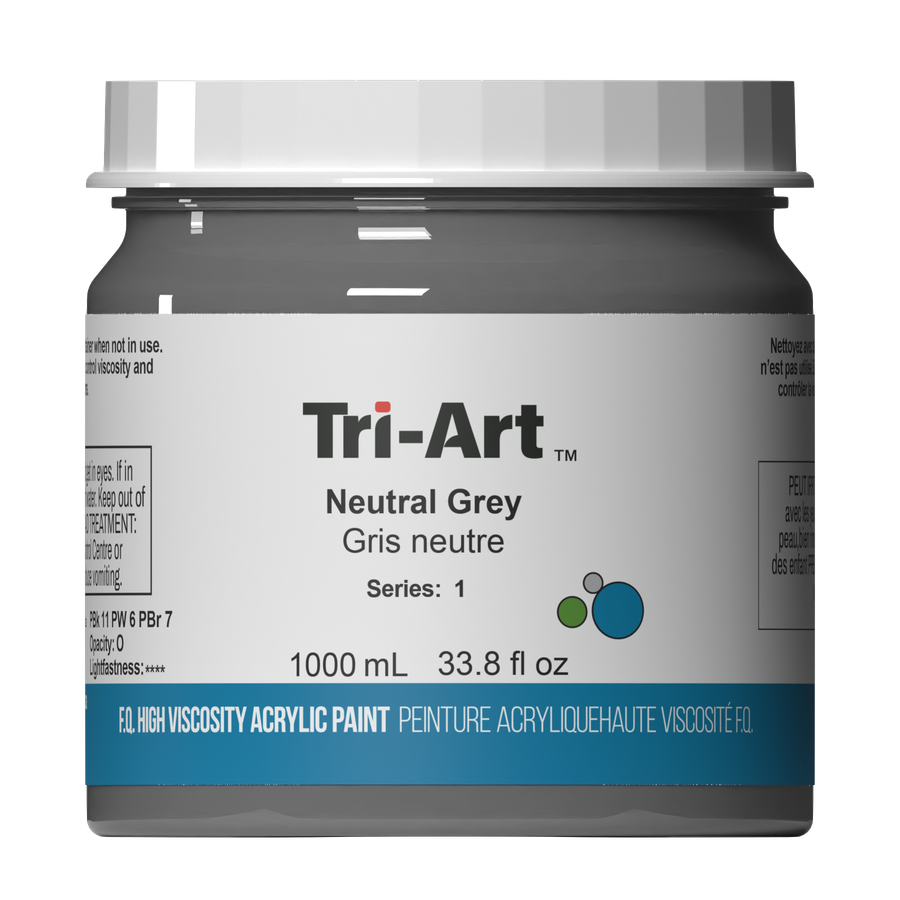 Tri-Art High Viscosity - Neutral Grey - Art Noise