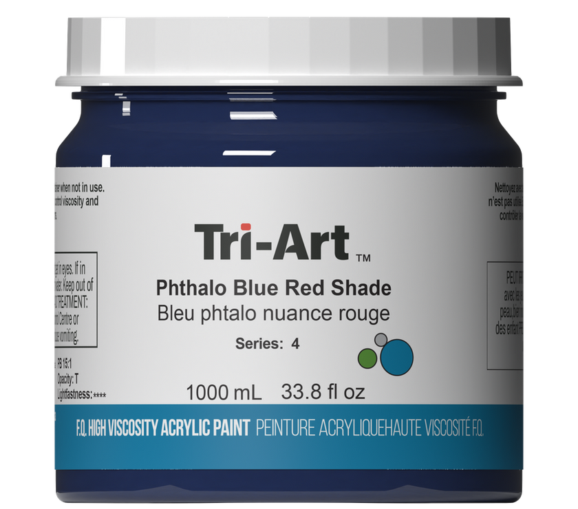 Tri-Art High Viscosity - Phthalo Blue Red Shade - Art Noise