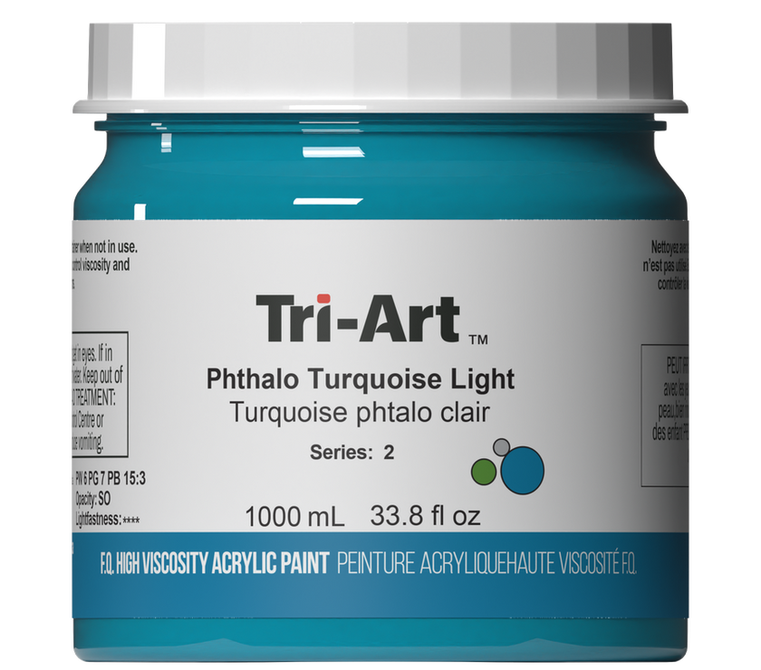 Tri-Art High Viscosity - Phthalo Turquoise Light - Art Noise