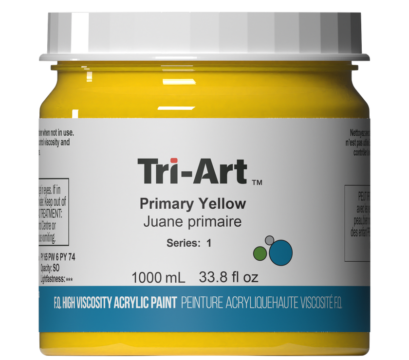 Tri-Art High Viscosity - Primary Yellow - Art Noise