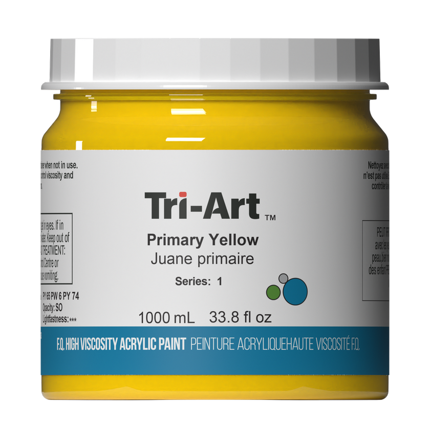 Tri-Art High Viscosity - Primary Yellow - Art Noise