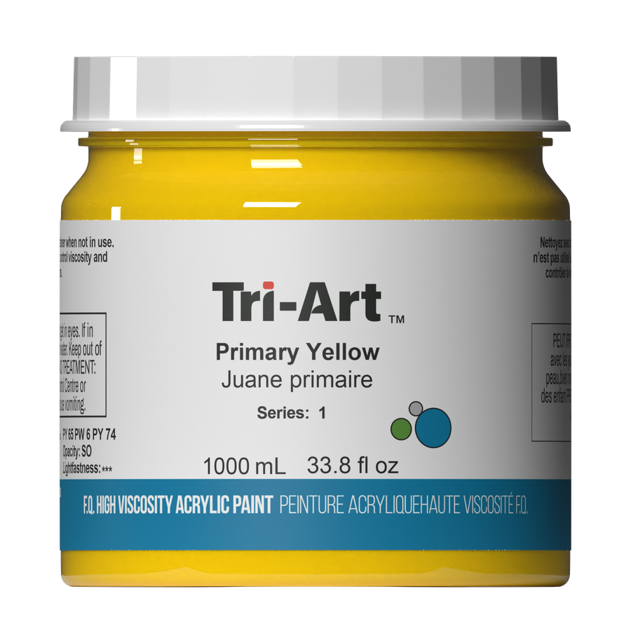 Tri-Art High Viscosity - Primary Yellow - Art Noise
