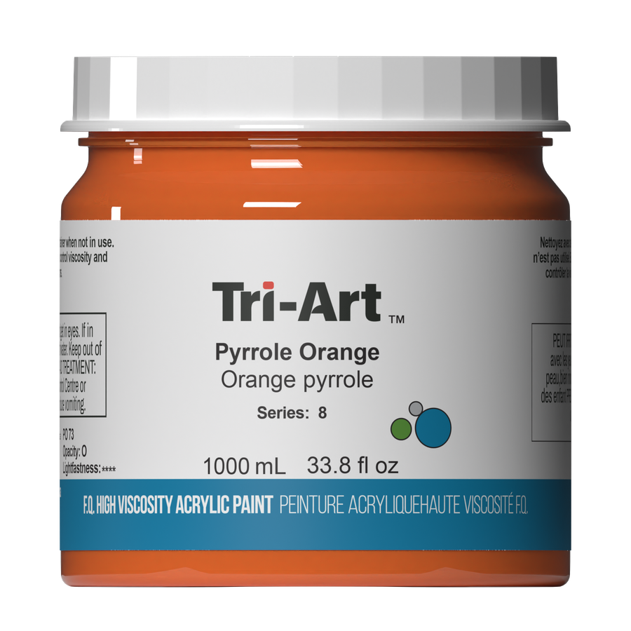Tri-Art High Viscosity - Pyrrole Orange 1000mL