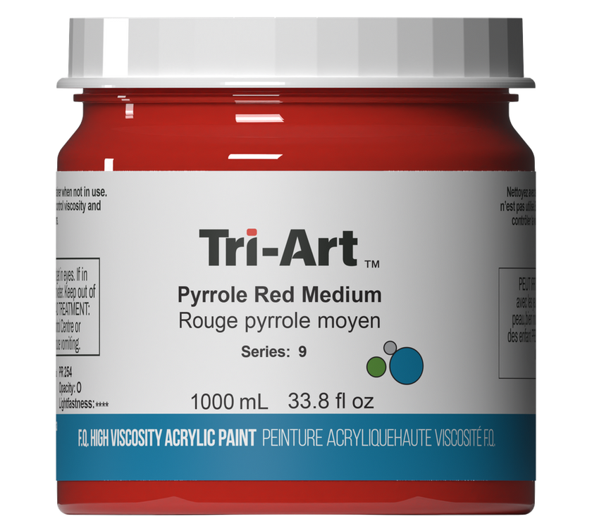 Tri-Art High Viscosity - Pyrrole Red Medium - Art Noise