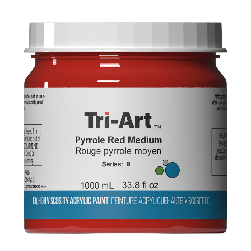 Tri-Art High Viscosity - Pyrrole Red Medium - Art Noise