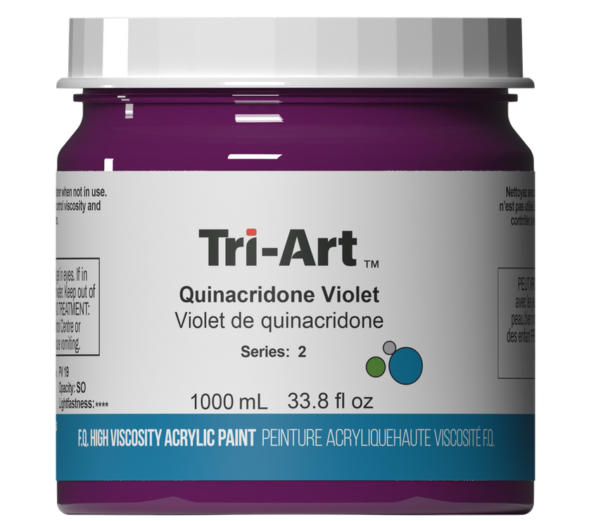 Tri-Art High Viscosity - Quinacridone Violet - Art Noise