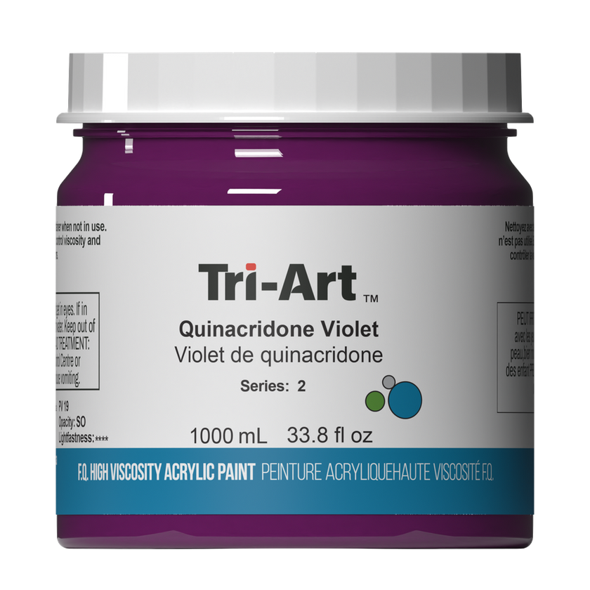 Tri-Art High Viscosity - Quinacridone Violet - Art Noise