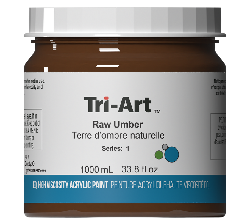 Tri-Art High Viscosity - Raw Umber - Art Noise