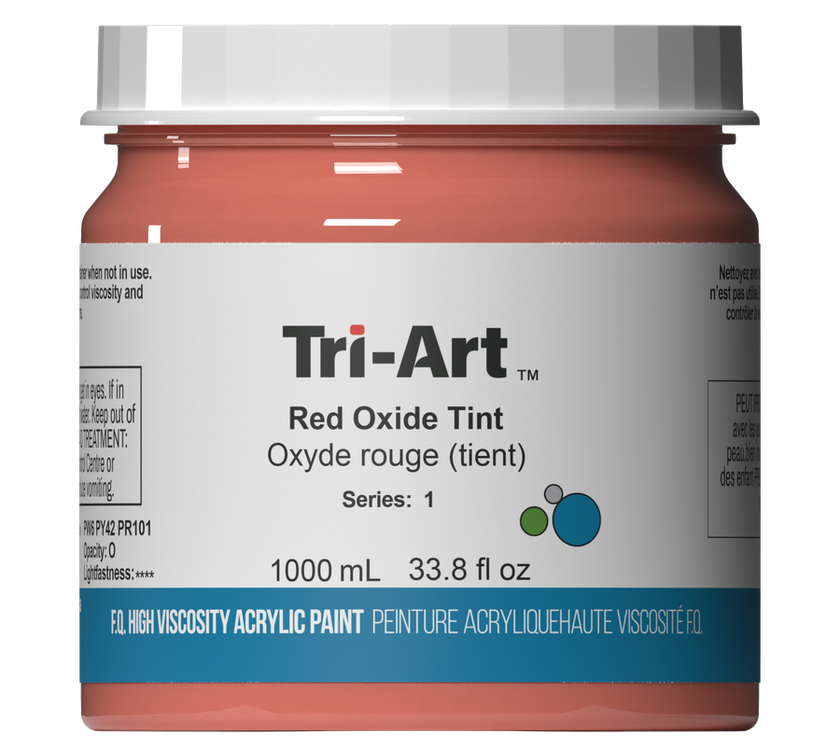 Tri-Art High Viscosity - Red Oxide Tint - Art Noise
