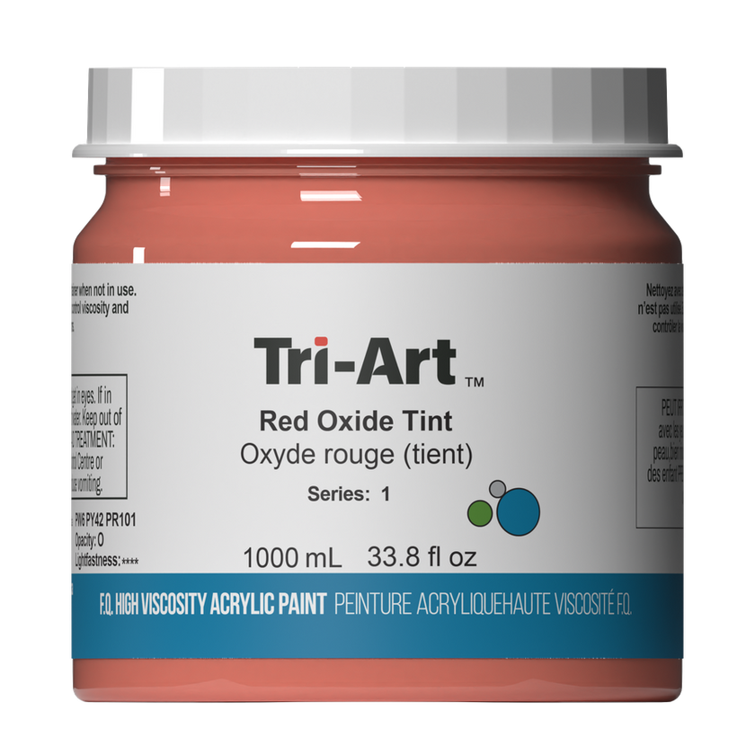Tri-Art High Viscosity - Red Oxide Tint - Art Noise