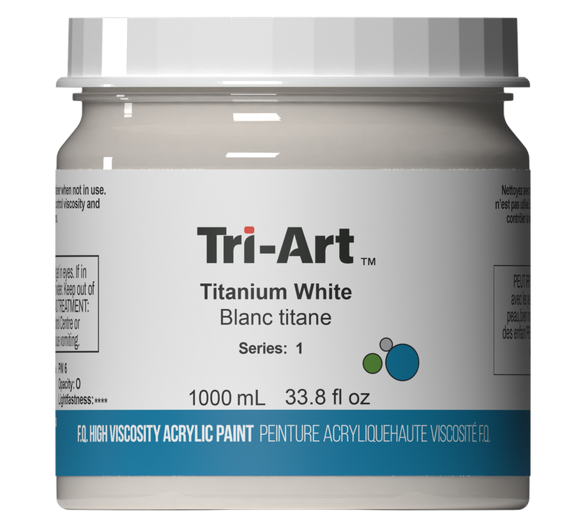 Tri-Art High Viscosity - Titanium White - Art Noise