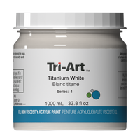 Tri-Art High Viscosity - Titanium White - Art Noise