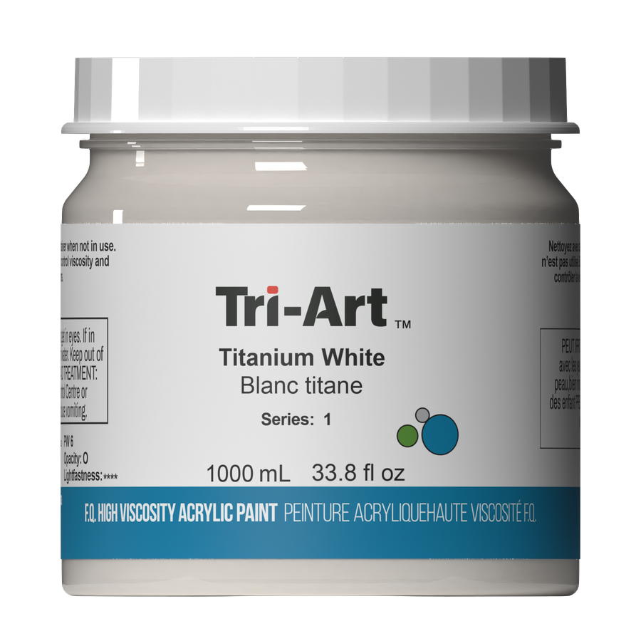 Tri-Art High Viscosity - Titanium White - Art Noise