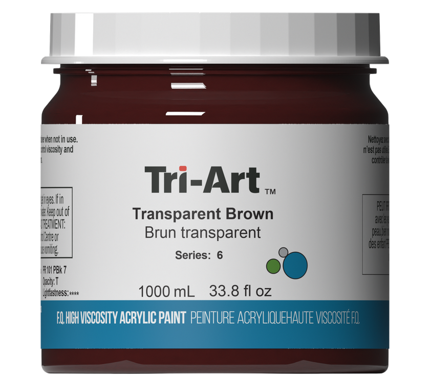 Tri-Art High Viscosity - Transparent Brown - Art Noise