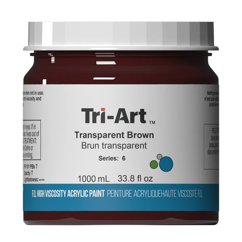 Tri-Art High Viscosity - Transparent Brown - Art Noise