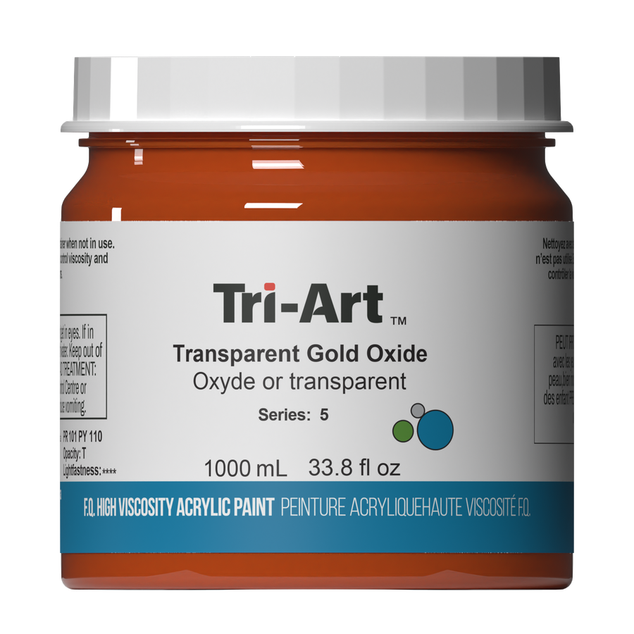Tri-Art High Viscosity - Transparent Gold Oxide - Art Noise