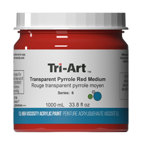 Tri-Art High Viscosity - Transparent Pyrrole Red Medium - Art Noise