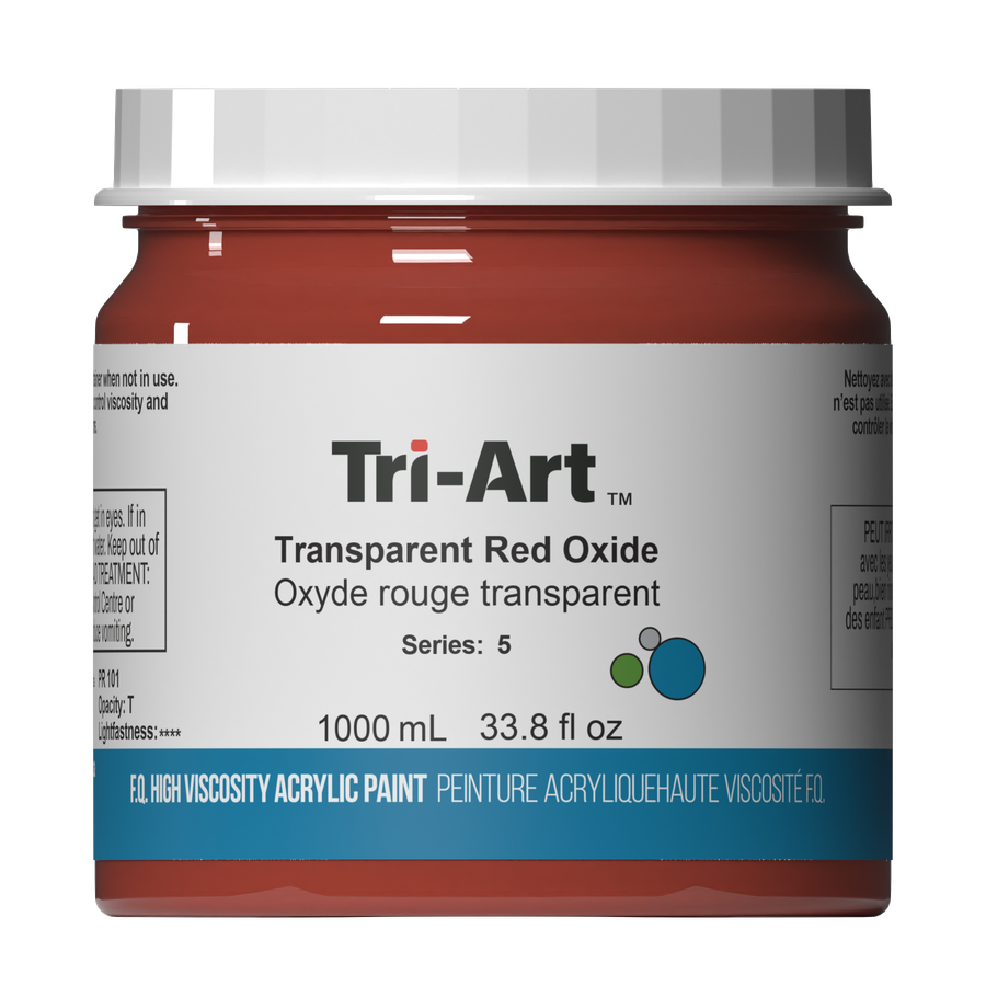 Tri-Art High Viscosity - Transparent Red Oxide - Art Noise