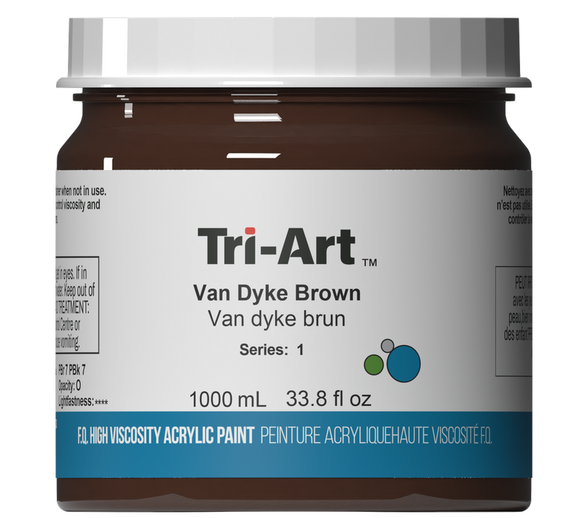 Tri-Art High Viscosity - Van Dyke Brown - Art Noise