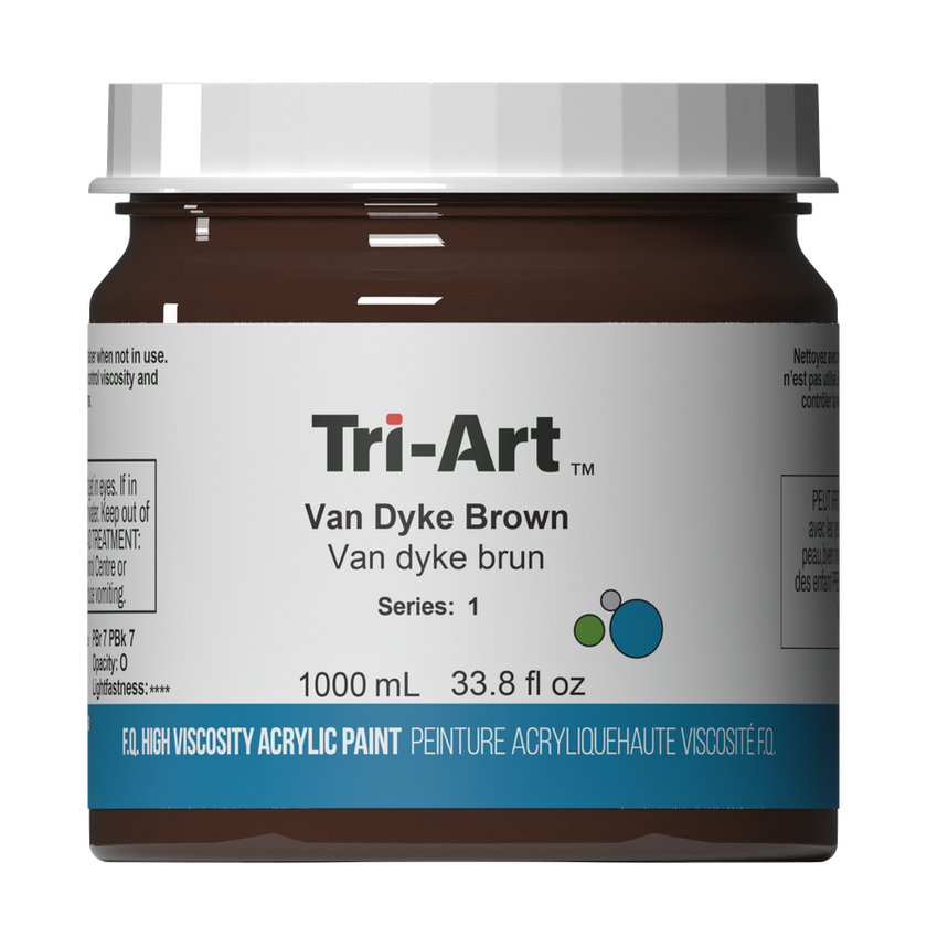 Tri-Art High Viscosity - Van Dyke Brown - Art Noise