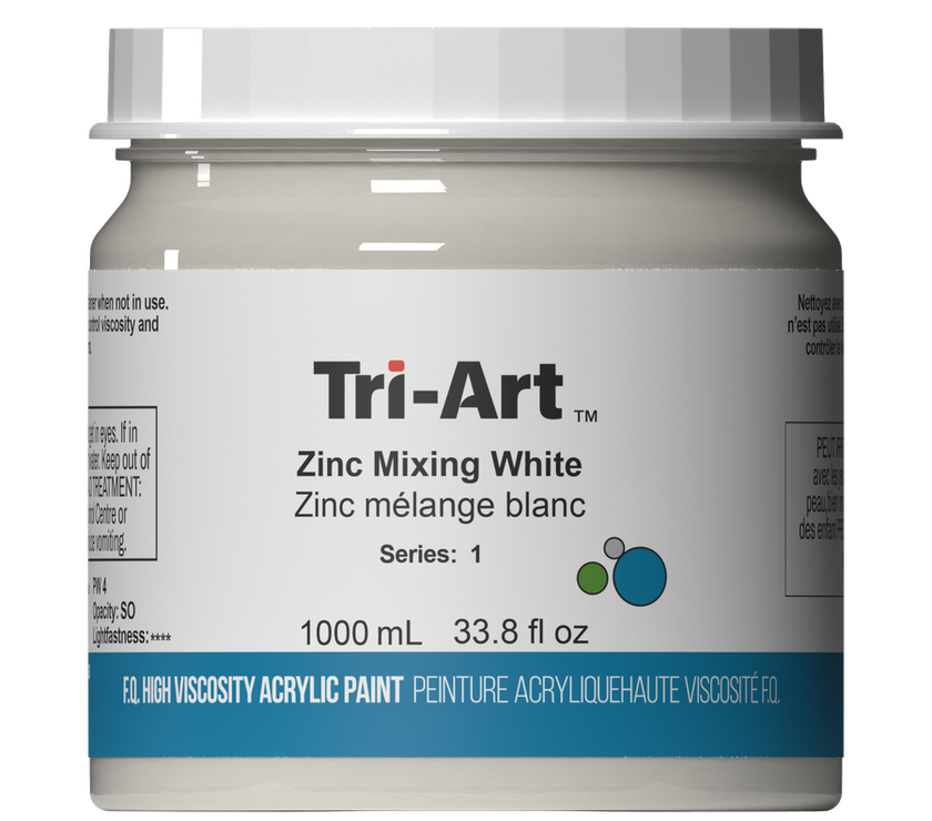Tri-Art High Viscosity - Zinc Mixing White - Art Noise