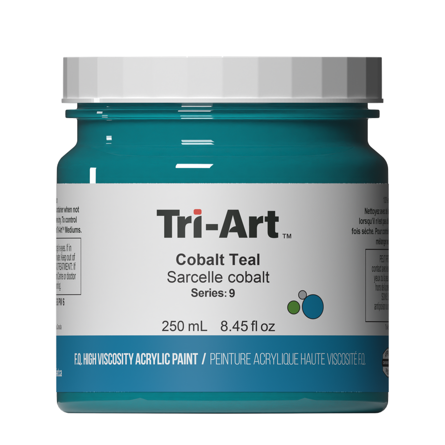 Tri-Art High Viscosity - Cobalt Teal 250mL