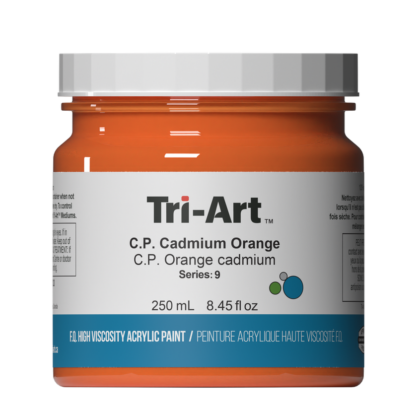 Tri-Art High Viscosity - C.P. Cadmium Orange - Art Noise