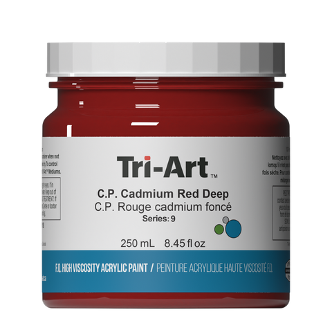 Tri-Art High Viscosity - C.P. Cadmium Red Deep - Art Noise