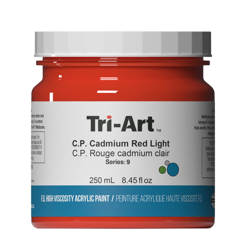 Tri-Art High Viscosity - C.P. Cadmium Red Light - Art Noise
