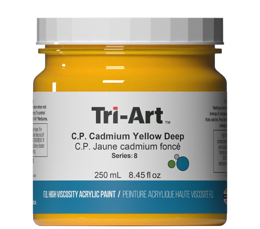 Tri-Art High Viscosity - C.P. Cadmium Yellow Deep - Art Noise