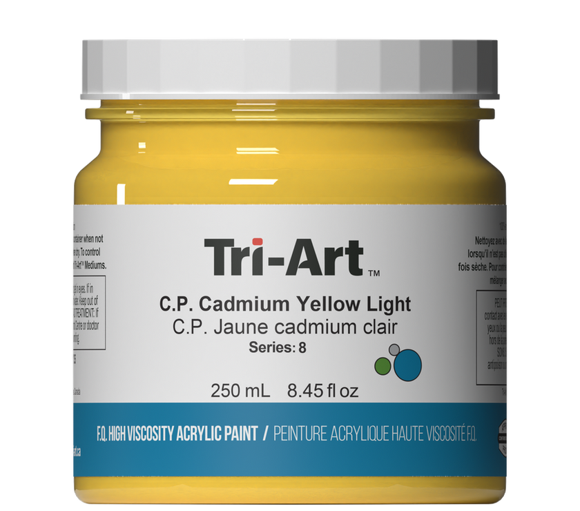Tri-Art High Viscosity - C.P. Cadmium Yellow Light - Art Noise