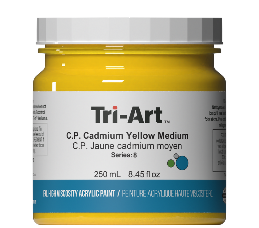 Tri-Art High Viscosity - C.P. Cadmium Yellow Medium - Art Noise