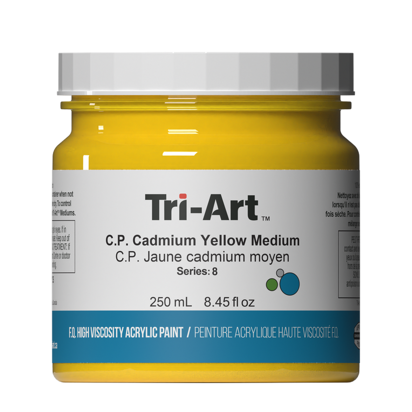 Tri-Art High Viscosity - C.P. Cadmium Yellow Medium - Art Noise