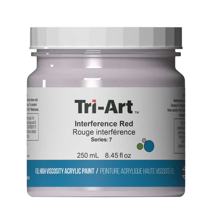 Tri-Art High Viscosity - Interference Red - Art Noise