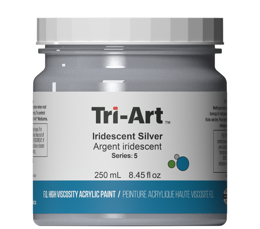 Tri-Art High Viscosity - Iridescent Silver - Art Noise
