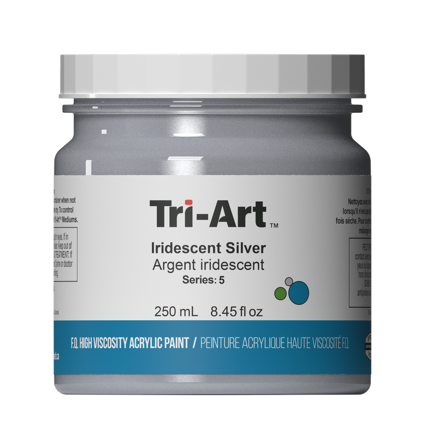 Tri-Art High Viscosity - Iridescent Silver - Art Noise