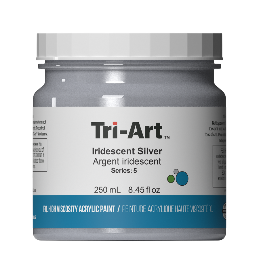 Tri-Art High Viscosity - Iridescent Silver - Art Noise