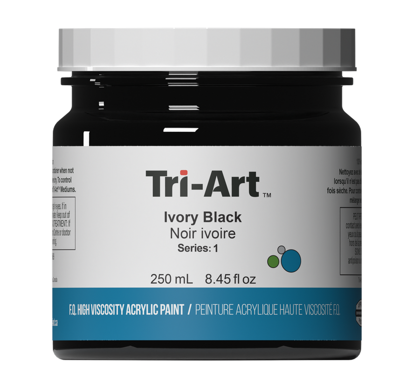 Tri-Art High Viscosity - Ivory Black - Art Noise