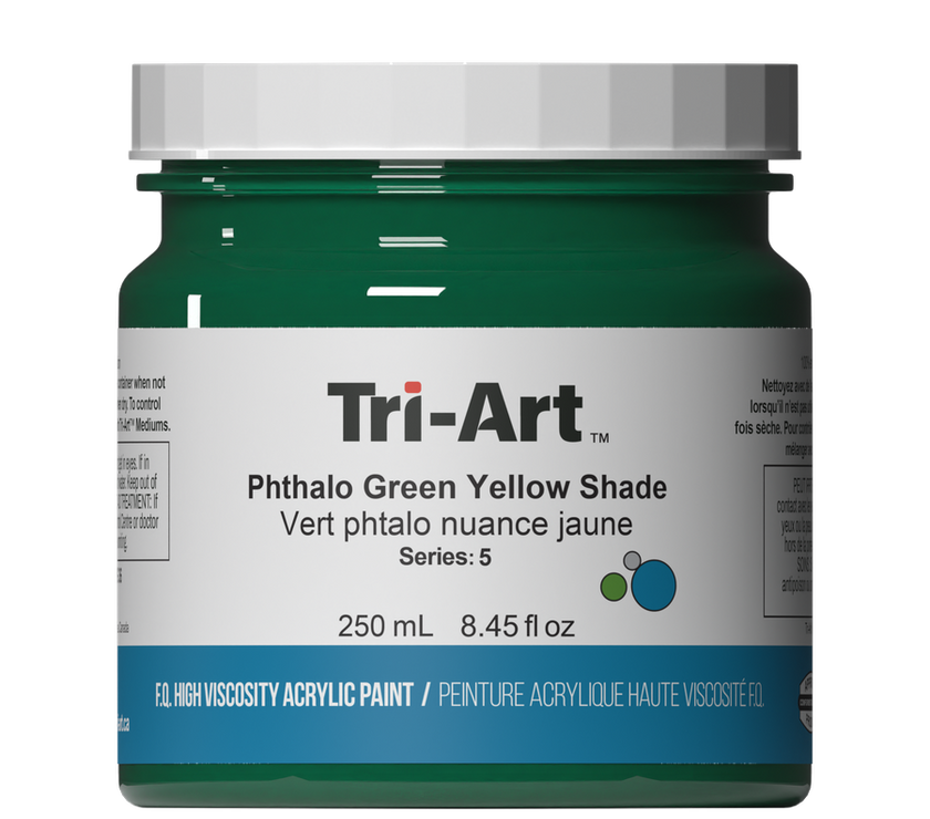 Tri-Art High Viscosity - Phthalo Green Yellow Shade - Art Noise