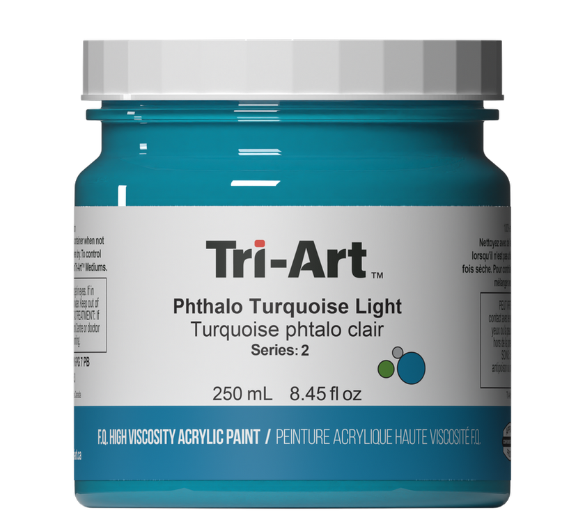 Tri-Art High Viscosity - Phthalo Turquoise Light - Art Noise