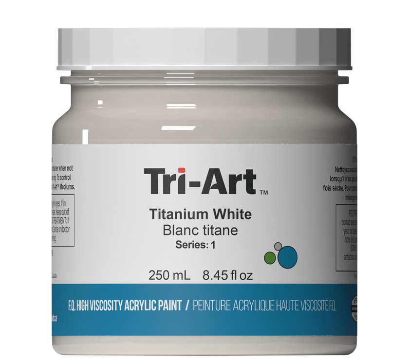 Tri-Art High Viscosity - Titanium White - Art Noise