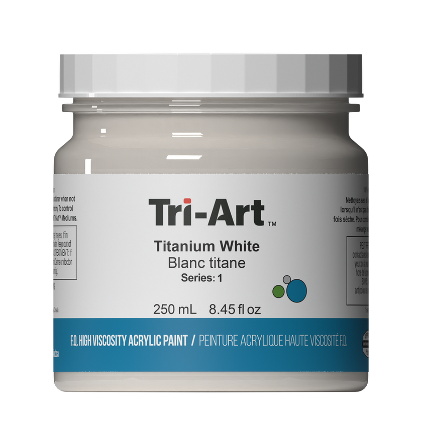 Tri-Art High Viscosity - Titanium White - Art Noise