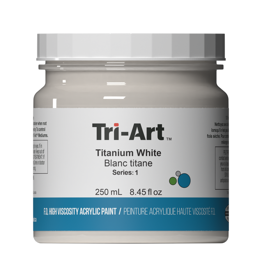Tri-Art High Viscosity - Titanium White - Art Noise