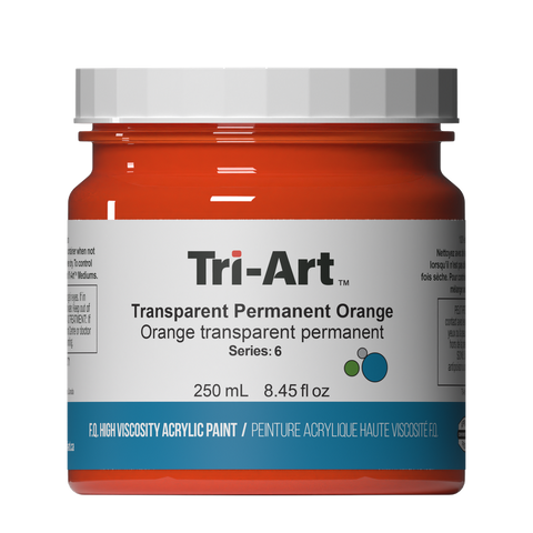 Tri-Art High Viscosity - Transparent Permanent Orange - Art Noise