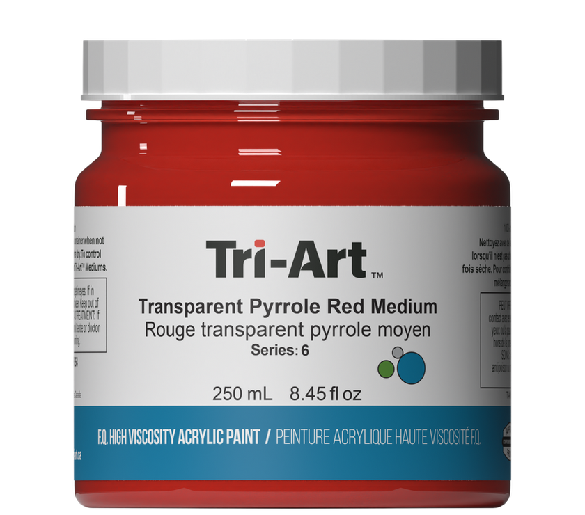 Tri-Art High Viscosity - Transparent Pyrrole Red Medium - Art Noise