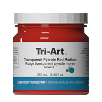 Tri-Art High Viscosity - Transparent Pyrrole Red Medium - Art Noise