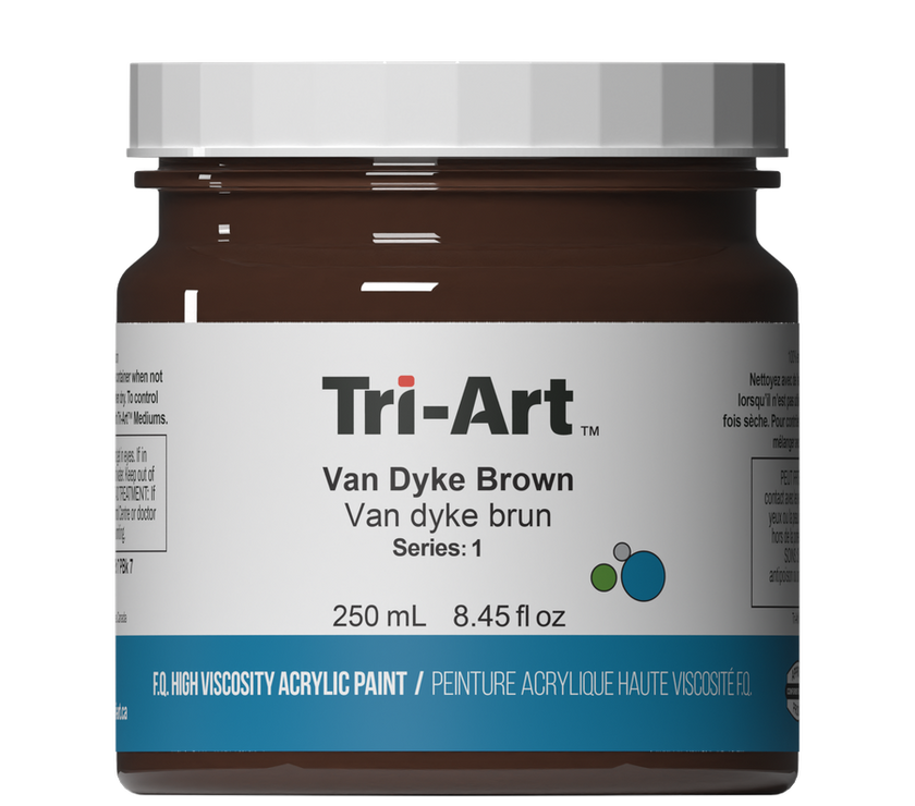 Tri-Art High Viscosity - Van Dyke Brown - Art Noise
