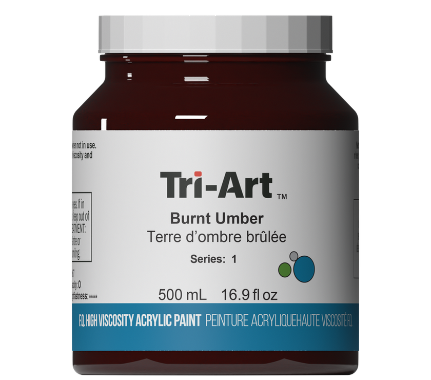 Tri-Art High Viscosity - Burnt Umber - Art Noise